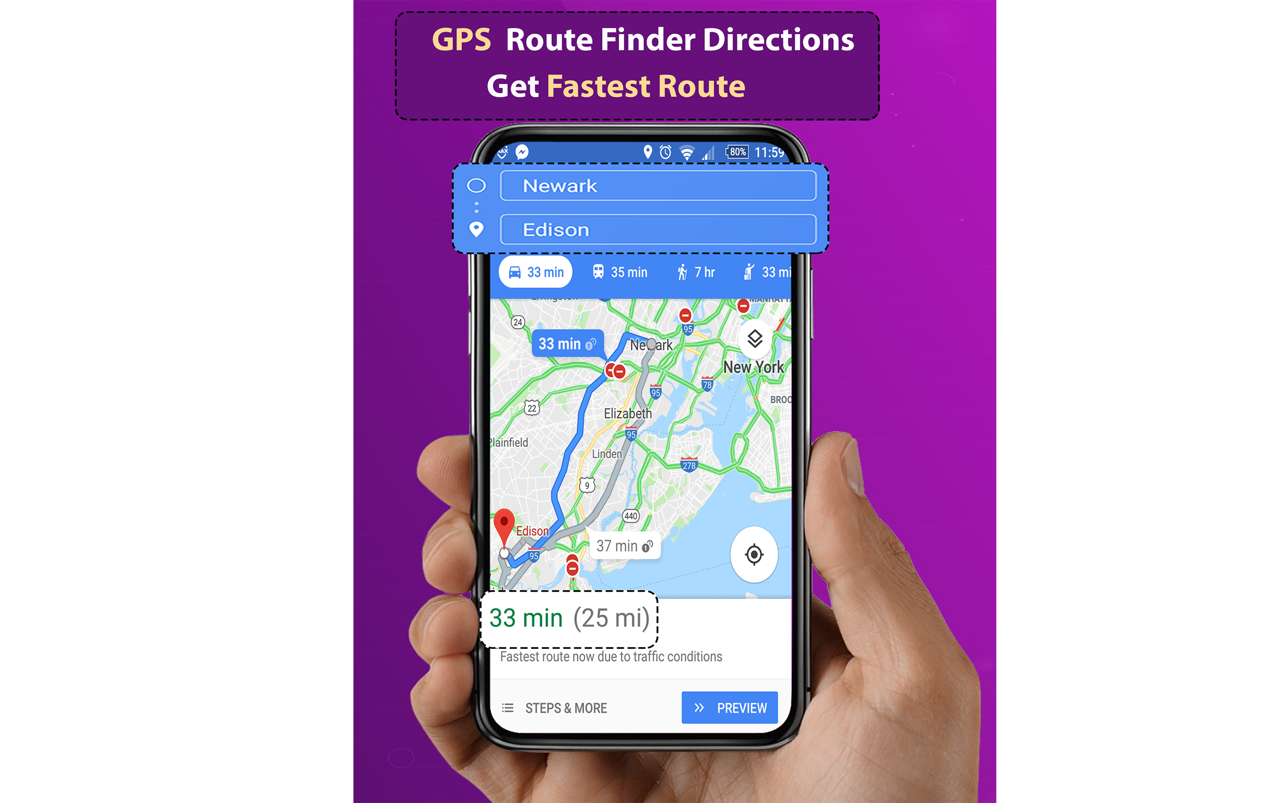 Maps GPS Navigation-Route Direction-Live Location - Image 4